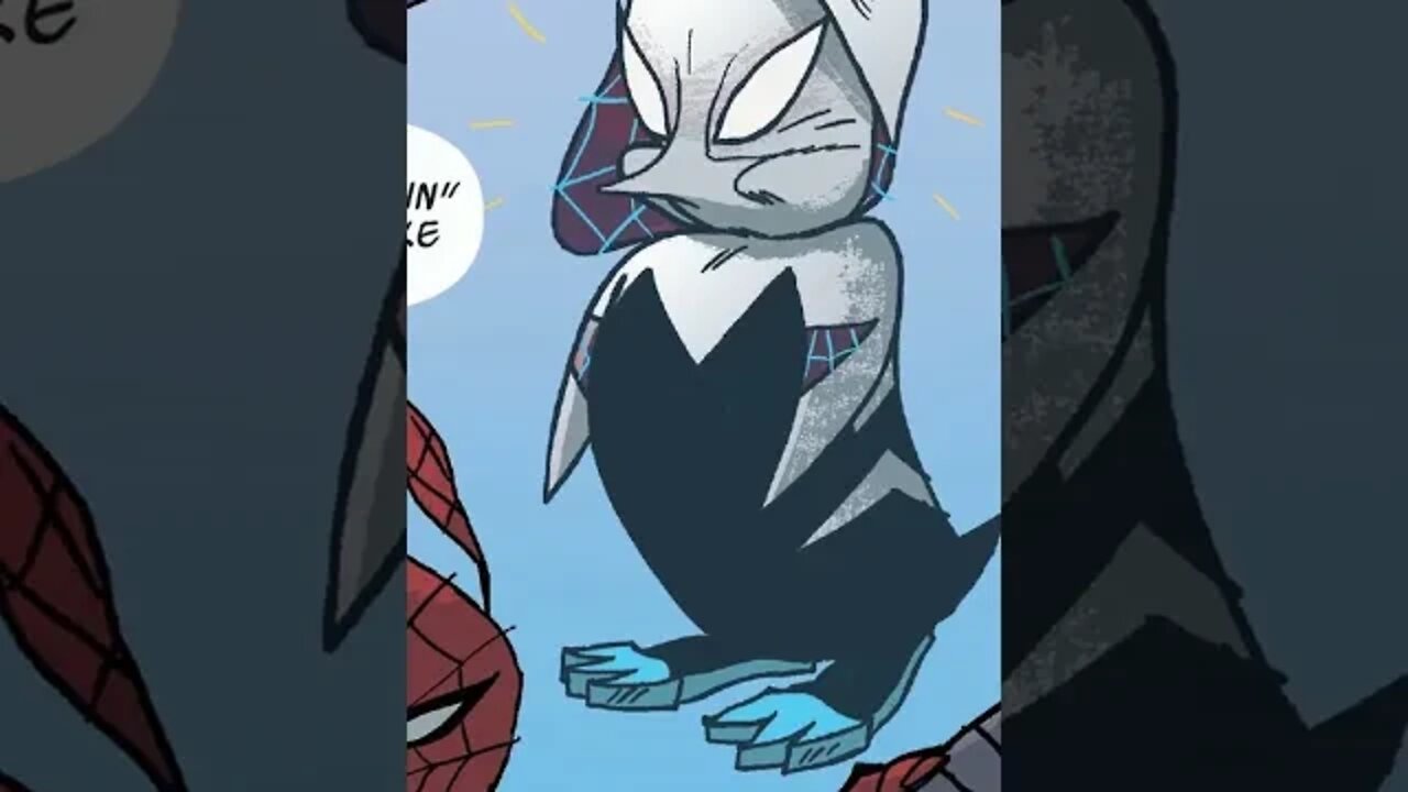 ¿Quién es Spider-Guin? Penguin "Guin" Stacy (Earth-8311) #gwenverse #shorts