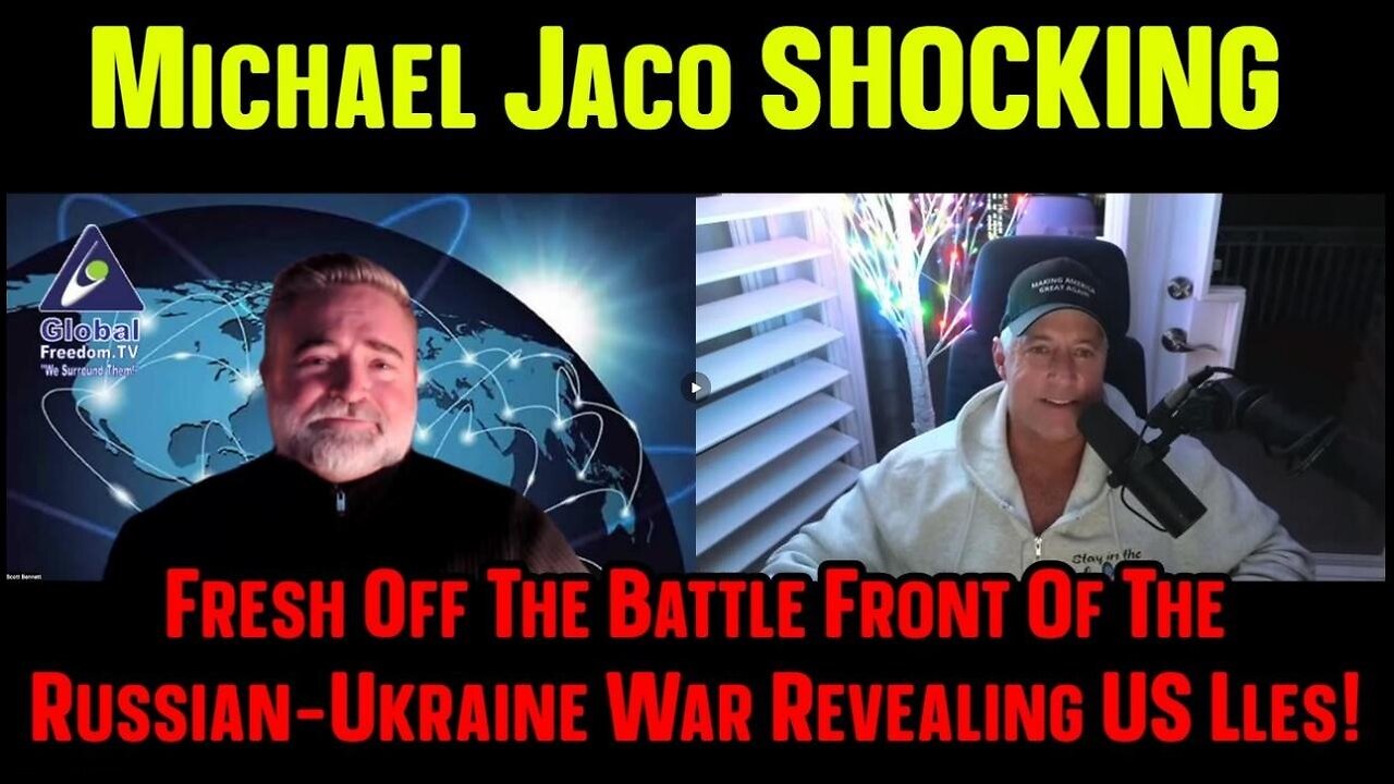 US Intel Officer Scott Bennet Fresh Off Russia-Ukraine War Battle Front REVEALS U.S. LIES 12.21.23