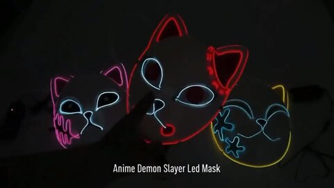 Demon Slayer LED Masks