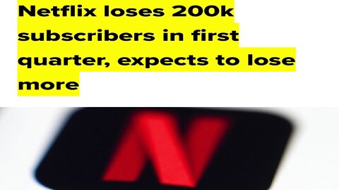 Netflix went woke; now they going broke