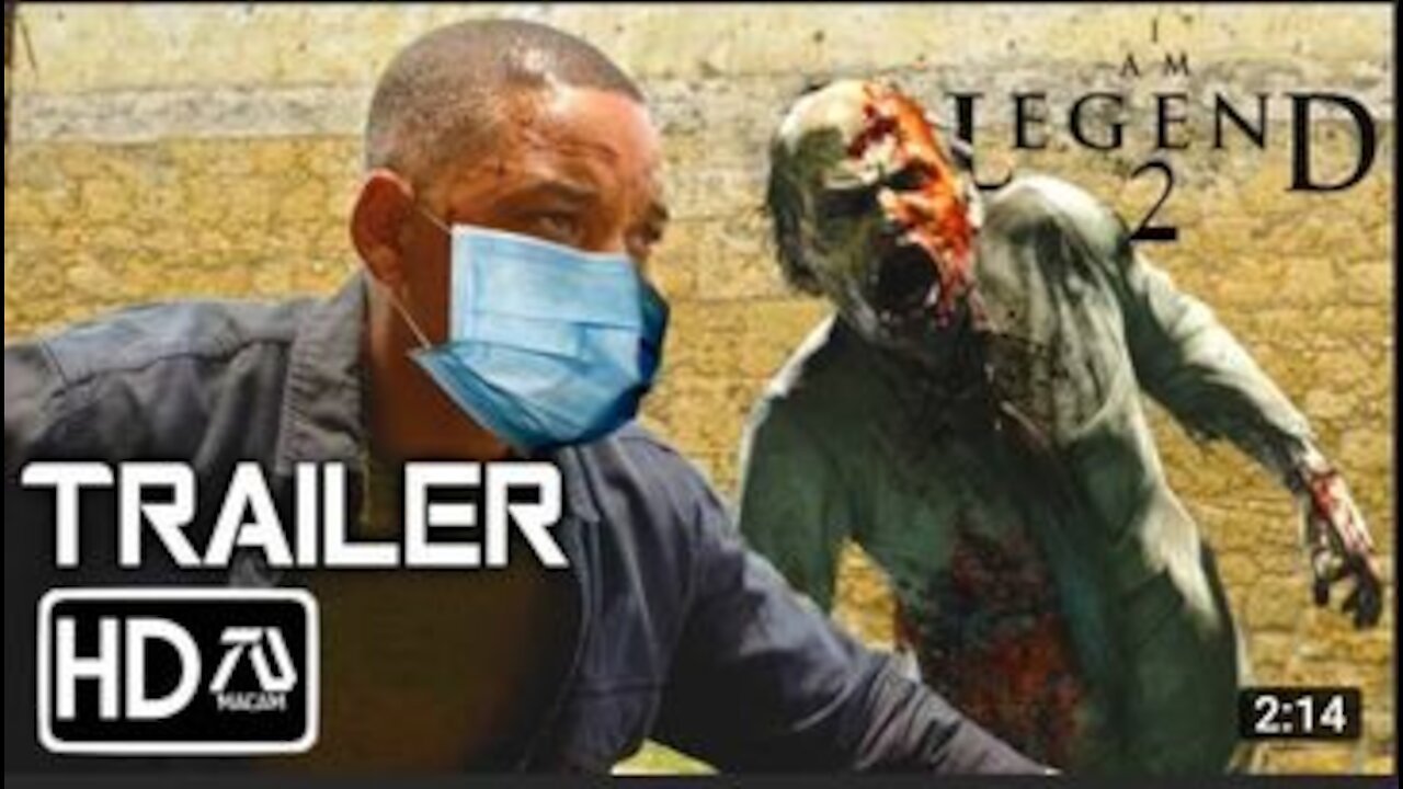 I AM LEGEND 2 [HD] Trailer -Will Smith Horror Movie