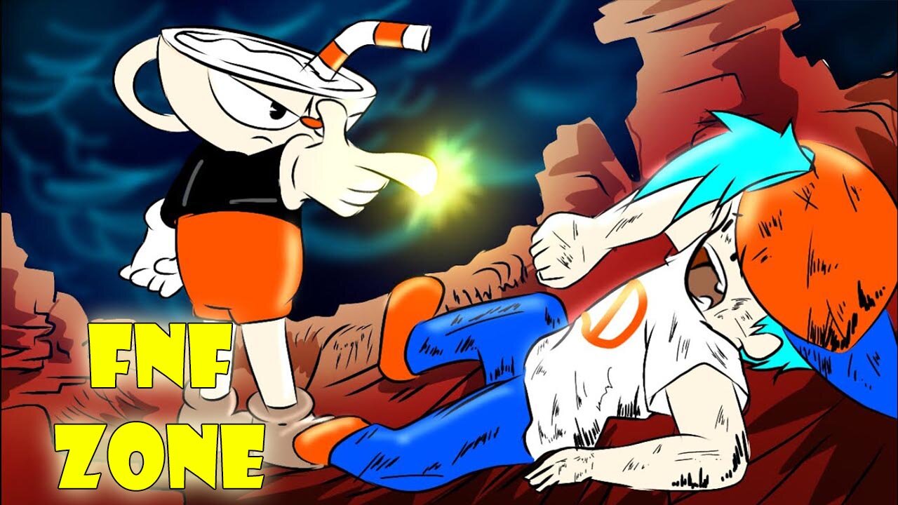 FNF ZONE | INDIE CROSS CUPHEAD VS BF “KNOCKOUT” | FRIDAY NIGHT FUNKIN