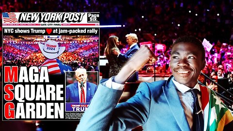 Trump's Madison Square Garden MAGA Rally FLIPS NEW YORK RED