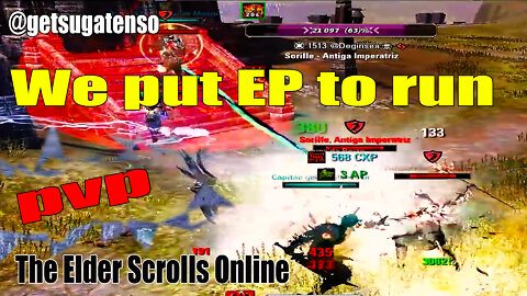 Botamos os EP pra correr PvP The Elder Scrolls Online