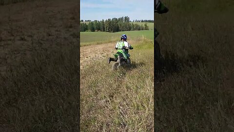 Race Day BEGINNINGS #6 | August Practicing his FIRST Wheelie!!! | 😁😁😁😁