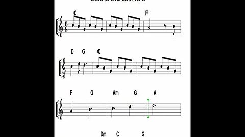 ele é exaltado partitura #short