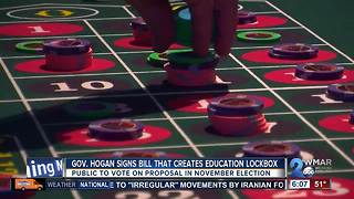 Initiative would ensure casino revenue would go towards education