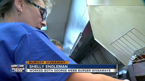 George Webb employee remembers last burger day