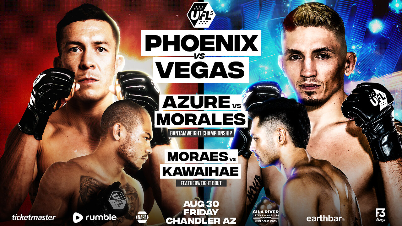 UFL 5: PHOENIX vs LAS VEGAS - AUG 30 | Fight Promo