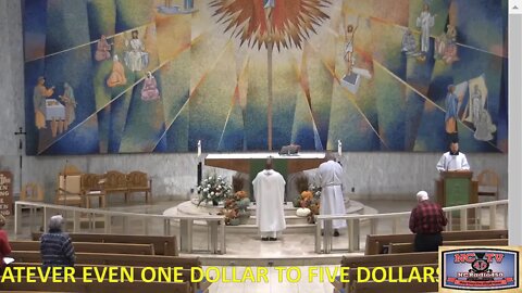 NCTV45 CATHOLIC MASS HOLY SPIRIT PARISH (ST VITUS) 9:00 AM TUESDAY NOV 15 2022