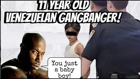 11-year-old migrant gang banger arrested in New York!