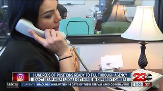 Kern Back in Business: Hundreds of positions ready to fill through agency