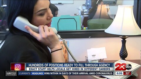 Kern Back in Business: Hundreds of positions ready to fill through agency