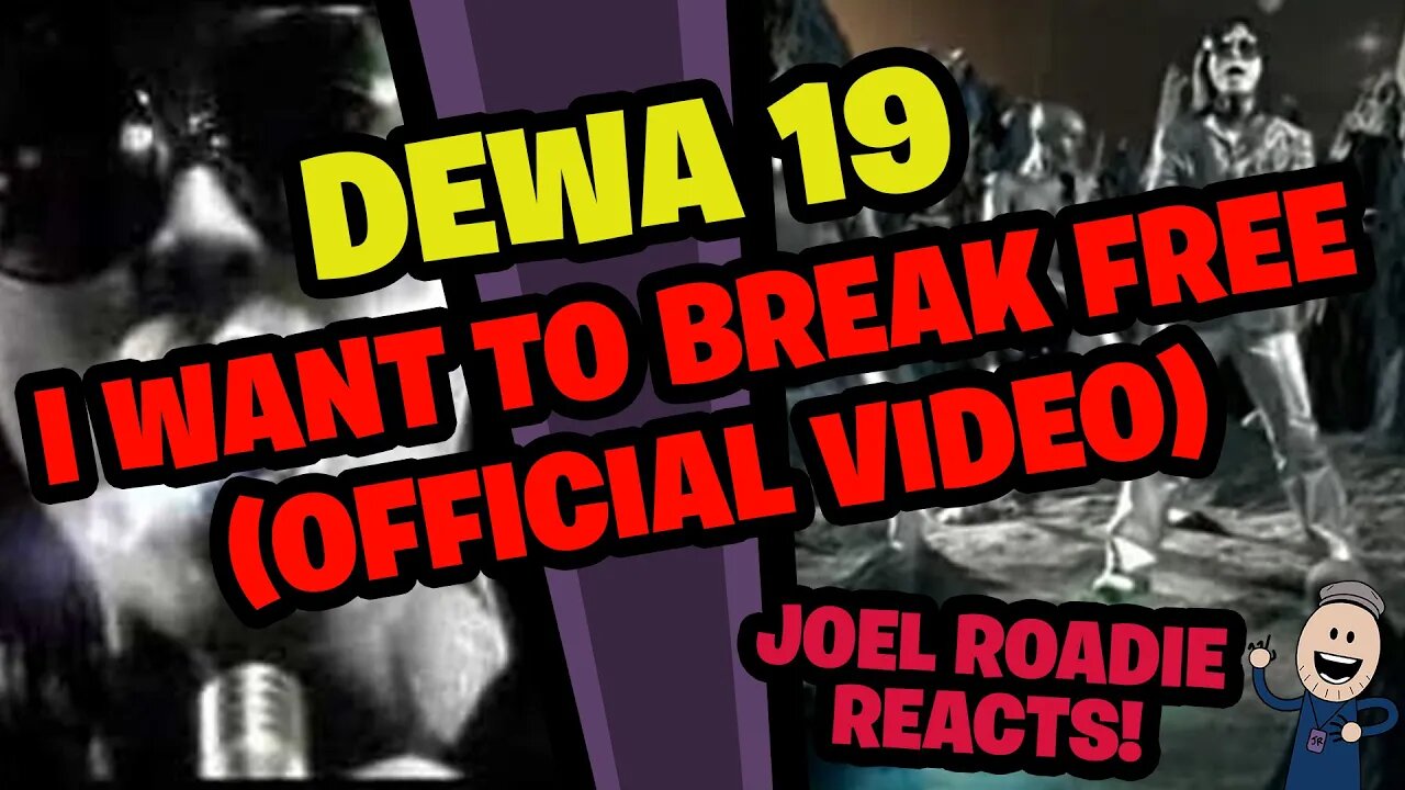 Dewa 19 - I Want To Break Free (Official Music Video) - Roadie Reacts