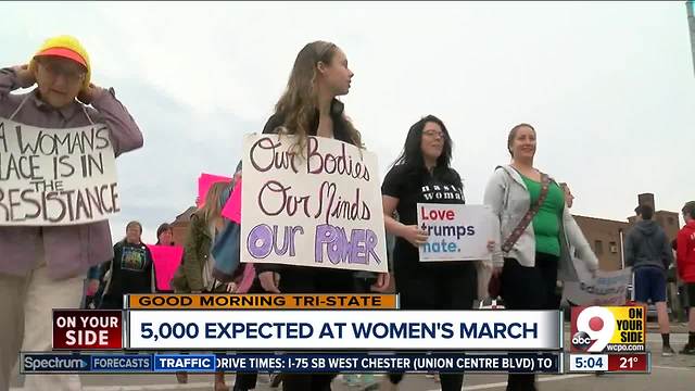 Women's march returns to downtown Cincinnati on Saturday