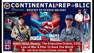 Trumps MAGA Takes out [DS] Strongholds, Turtle Island, GEN Flynn & More w/Derek Johnson, Brad Wozny