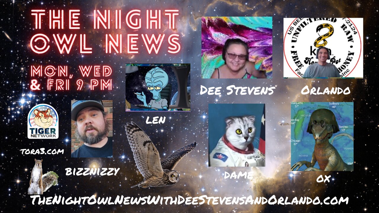 Night Owl News With Dee, Orlando, Dame, Ox, Bizznizzy & Len 'Fun Friday Free For All'- - 09/29/2023