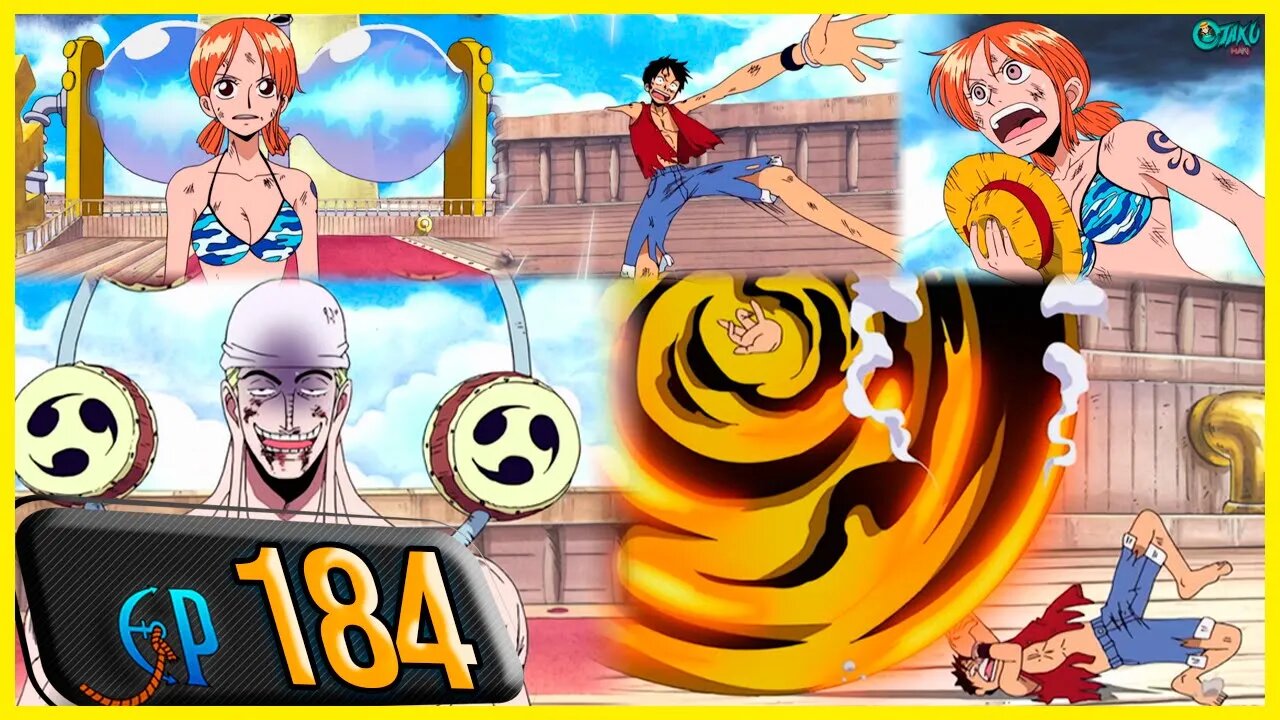 LUFFY CAI! O JULGAMENTO DE DEUS, E O DESEJO DE NAMI! (RESUMO ONE PIECE EP 184)