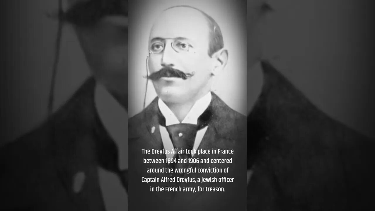 The Dreyfus Affair: Anti-Semitism and Injustice in France #racial #racialism #trial #sad #love