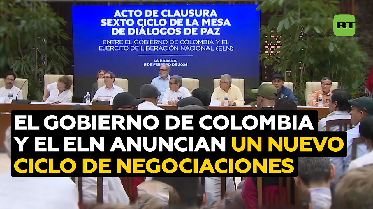 El Gobierno colombiano y el ELN acuerdan reunirse de nuevo en Caracas