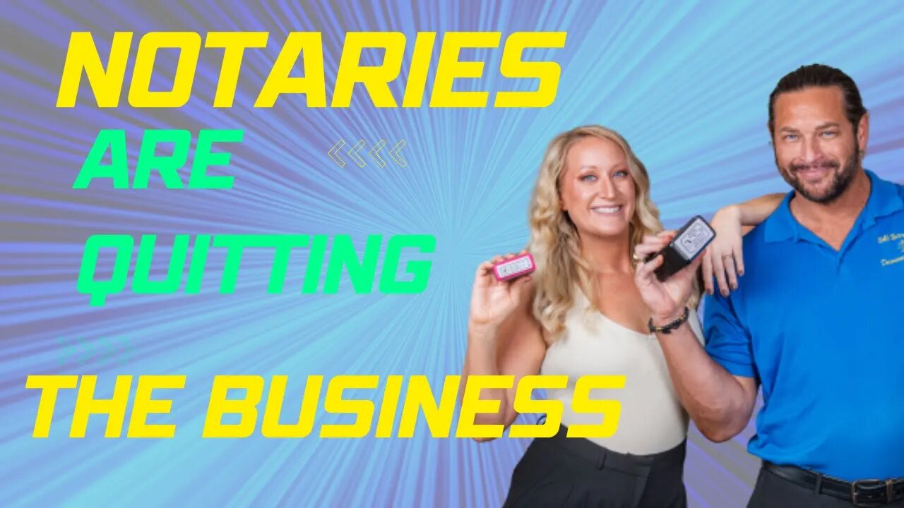 Notary Loan Signing Agents Are Quitting The Business, But Why?