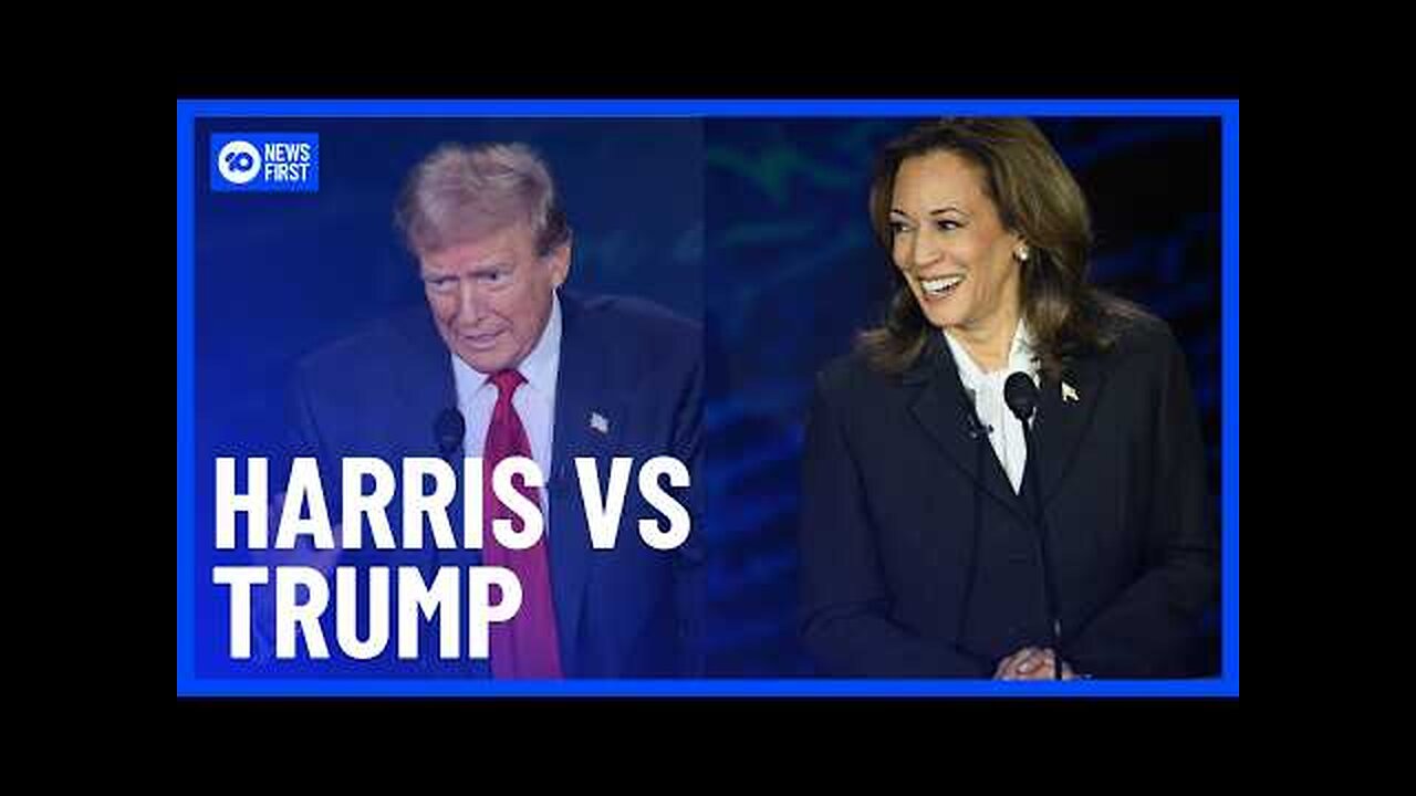 Kamala Harris vs Donald Trump: Wild Debate Moments | 10 News First
