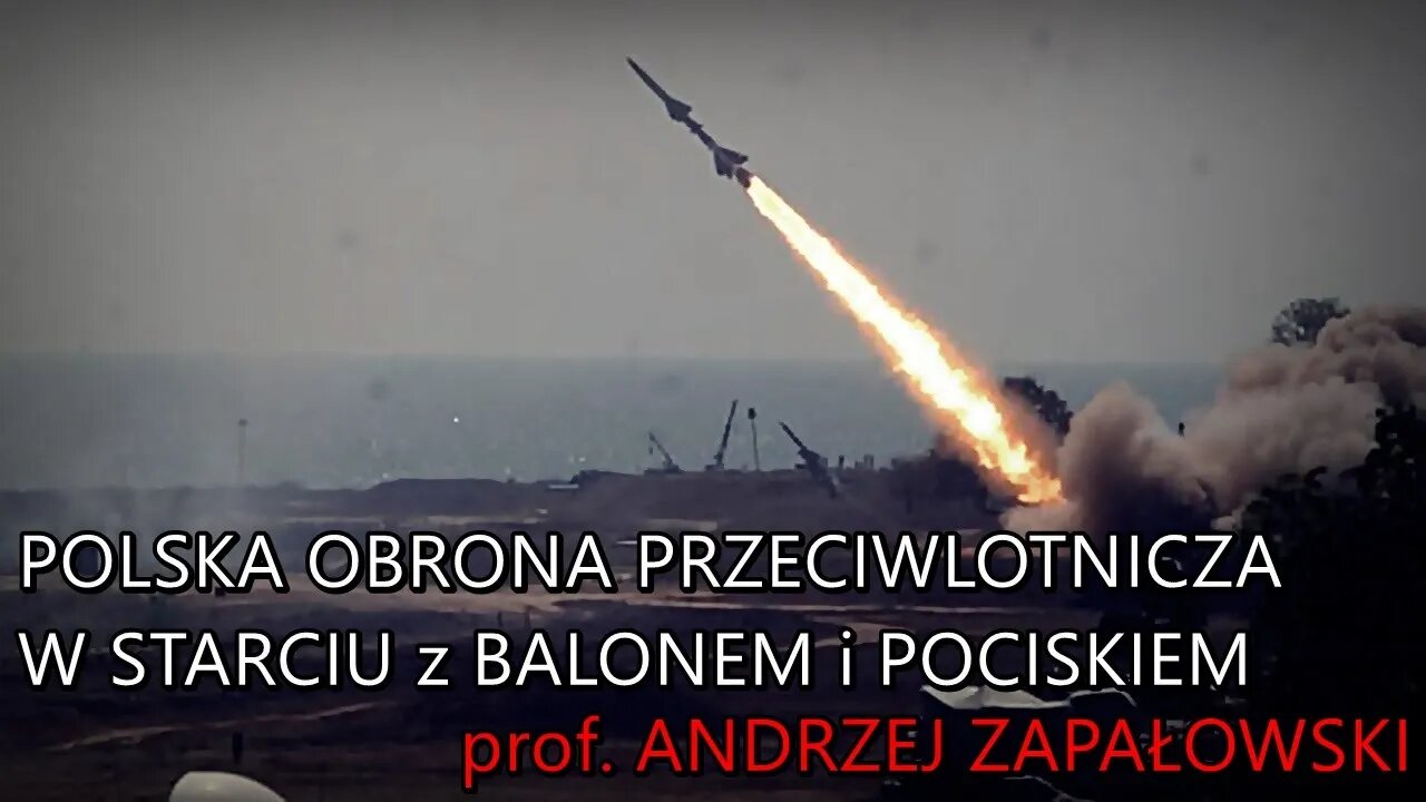 prof. Andrzej Zapałowski o stanie polskiej obrony przeciwlotniczej