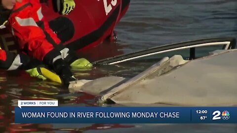 Woman's body found in Arkansas River