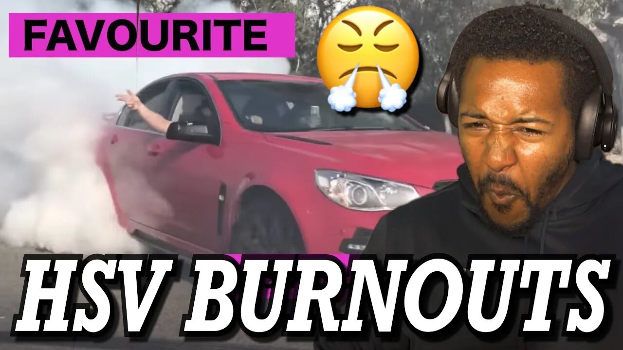 STILL HSV! OUR FAVORITE HSV BURNOUTS | GTS, MALOO, CLUBSPORT *WITH SOUND* | REACTION!!!