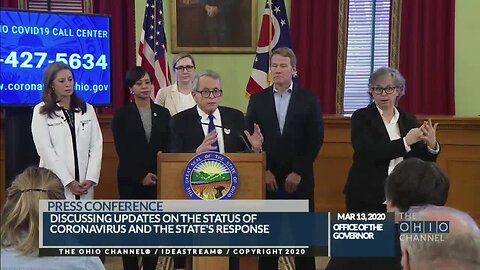 March 13 Mike DeWine coronavirus news conference