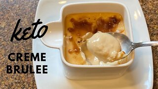 Keto Creme Brulee - Holiday Keto Recipe Challenge