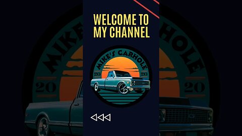 Welcome to my channel!! worked on a new intro. #car #c10 #truck tru