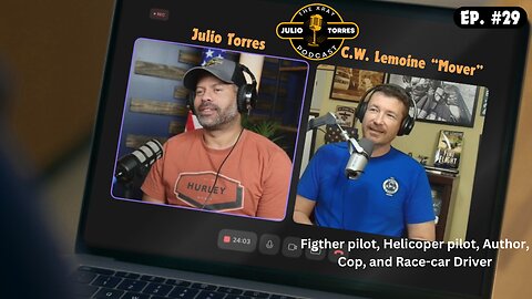 Meet CW Lemoine Fighter Pilot and Author Behind Mover Ruins Movies!