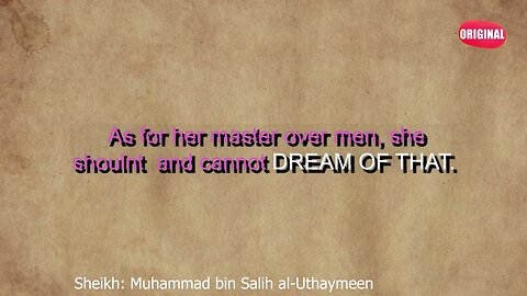 #islam Be Careful Of Obeying Women