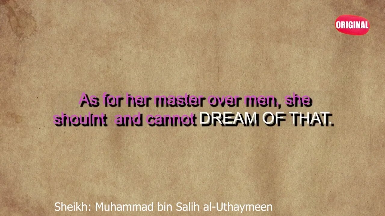 #islam Be Careful Of Obeying Women
