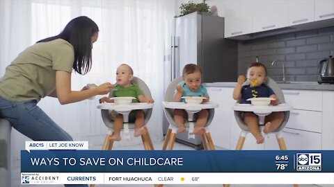 Ways to save on childcare