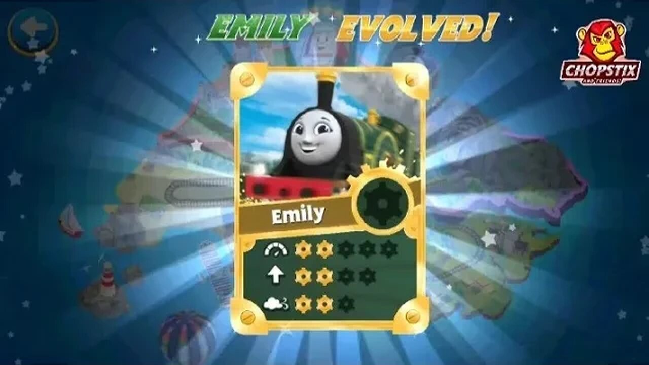 Go Go Thomas - all new version: Emily part 2 - gold racer Emily with FUN FOOTAGE!!