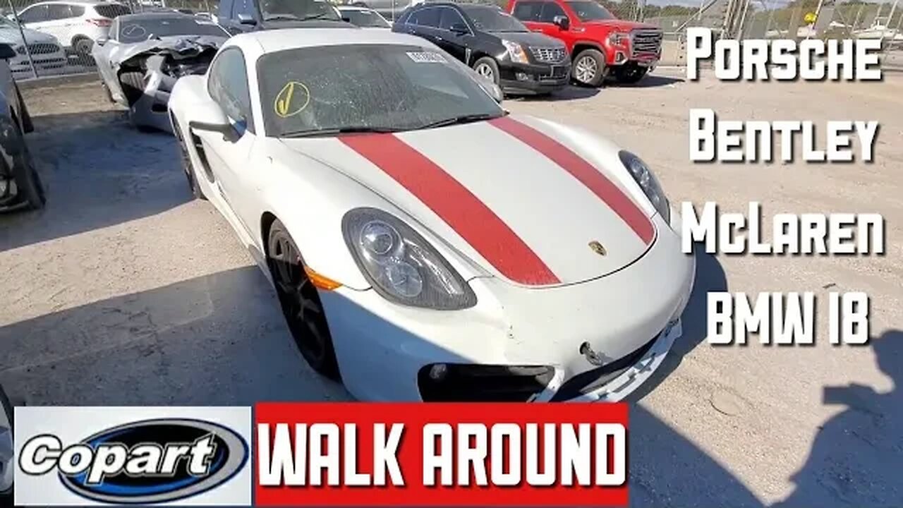 Copart Walk Around, McLaren, Bentley, Miami Beach, New Beast Mods