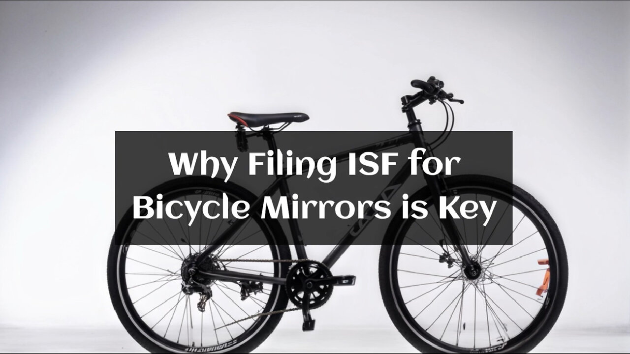 Maximizing Efficiency: The Importance of Filing an ISF for a Bicycle Mirror