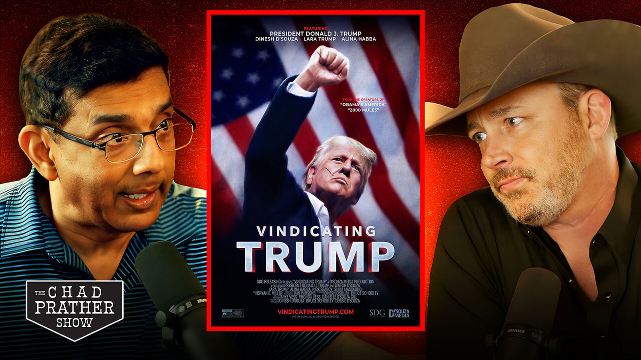 Dinesh D’Souza Talks About New Film ‘Vindicating Trump’