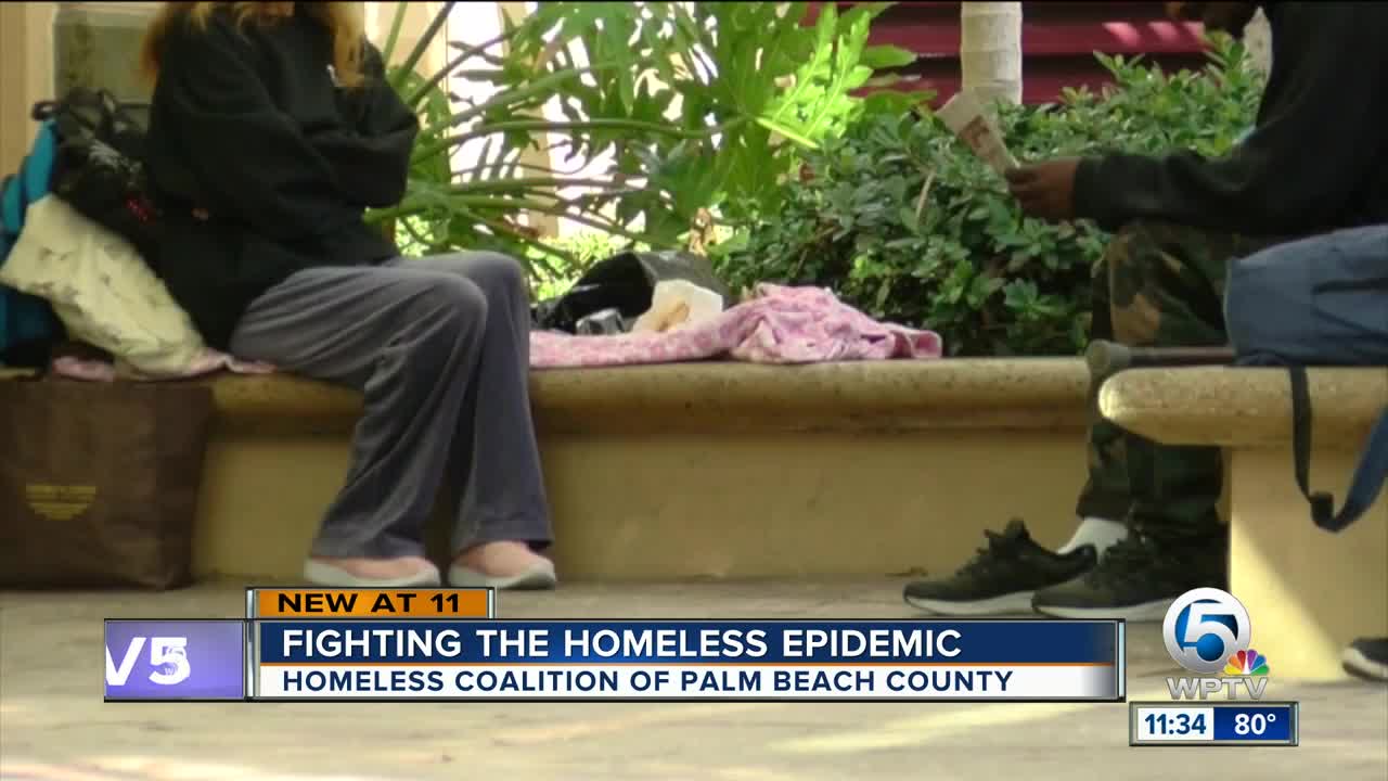 Homeless Coalition of Palm Beach County working to remedy homeless problem