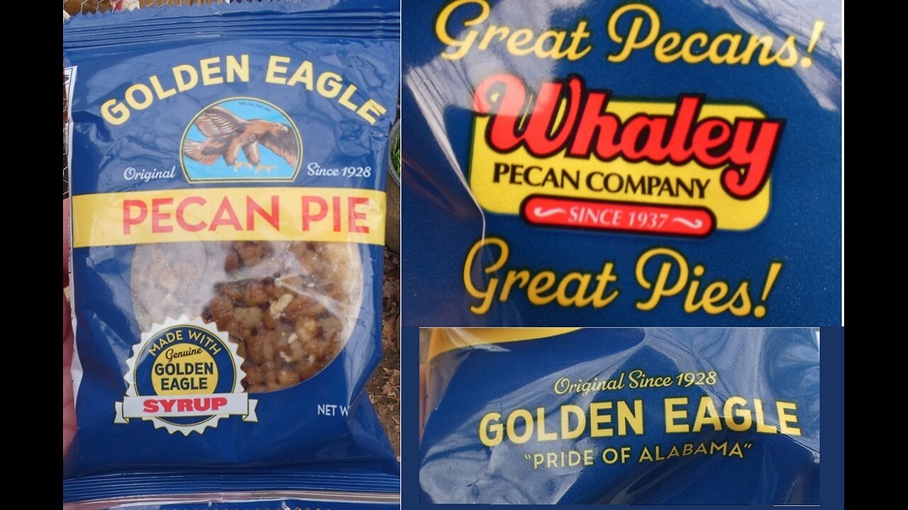 Golden Eagle pecan pie is no match for snacking hens. Because it was a small pie.