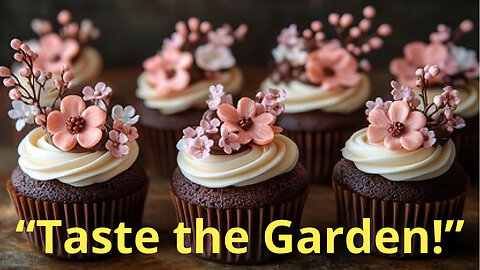 Delicious Floral and Earthy Flavored Cupcakes Recipe