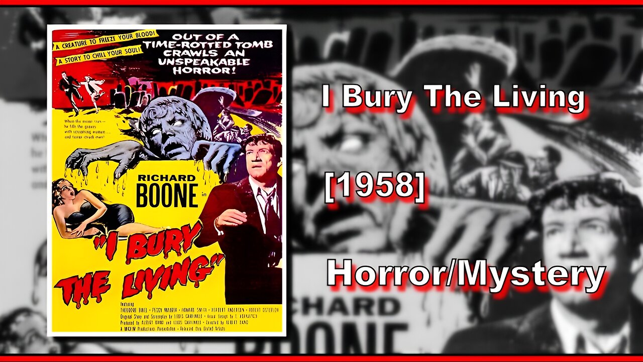 I Bury The Living (1958) | HORROR/MYSTERY | FULL MOVIE