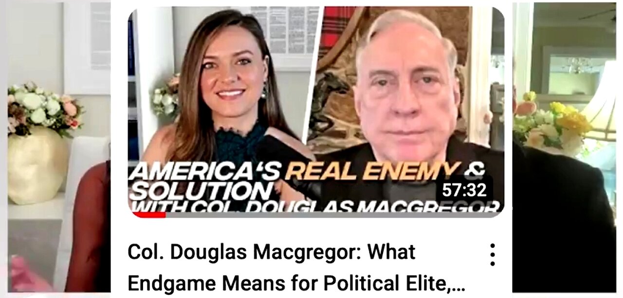 COL. DOUGLAS MACGREGOR ON TRUMP/HARRIS/RFK JR. RACE, WARS & REBUILDING FINANCIAL SYSTEM ON BITCOIN