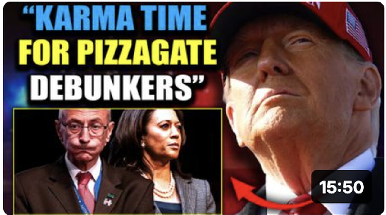 Trump Vows To Lock Up Pedophile Elite and Fact Checkers Who Falsely 'Debunked' Pizzagate