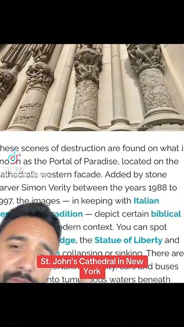 What’s Depicted On These St John’s Cathedral Pillars