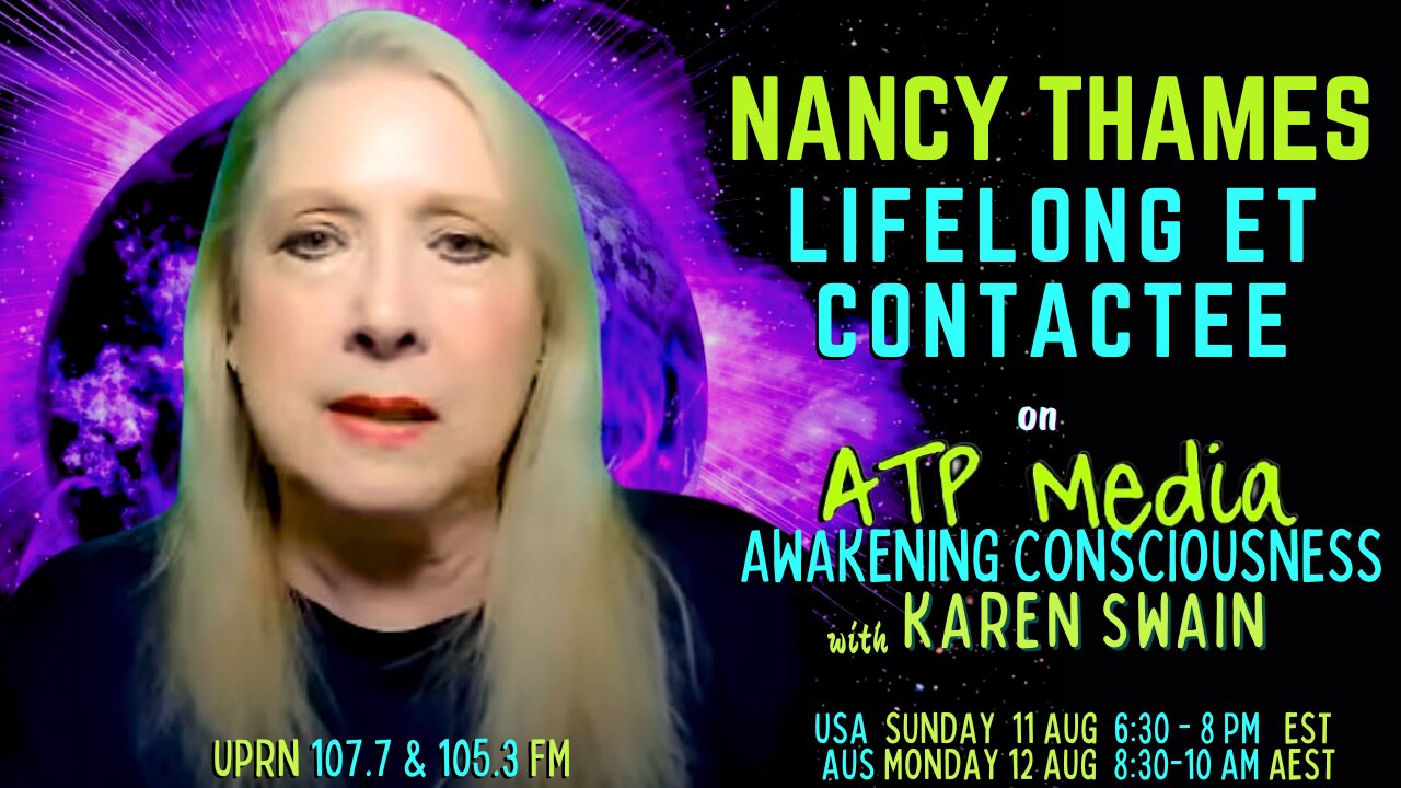 Message from Star Nations Nancy Thames ATP Media with KAren Swain