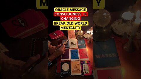 ORACLE MESSAGE BREAK FREE🦋 #shortsfeed #spiritualawakening #oraclecards #lawofattraction #tarot