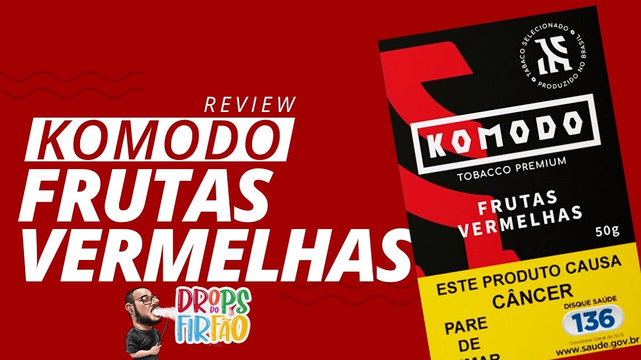 Review Komodo Frutas Vermelhas: Cereja com Framboesa - Drops do Firfão #13